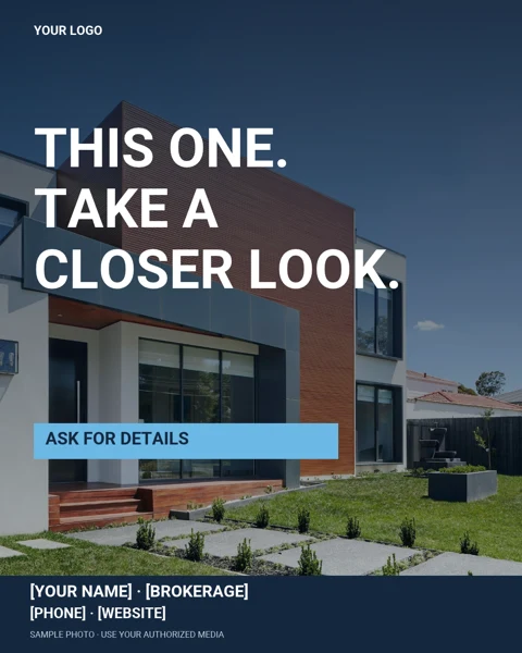 First-look listing — example design